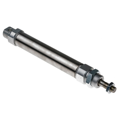 IMI Norgren Pneumatic Piston Rod Cylinder - 25mm Bore, 100mm Stroke, RM/8000/M Series, Double Acting