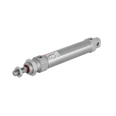 IMI Norgren Pneumatic Piston Rod Cylinder - 25mm Bore, 100mm Stroke, RM/8000/M Series, Double Acting