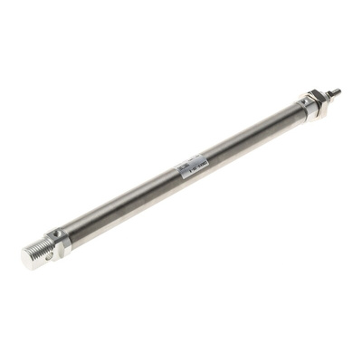 SMC Pneumatic Piston Rod Cylinder - 16mm Bore, 200mm Stroke, C85 Series, Double Acting
