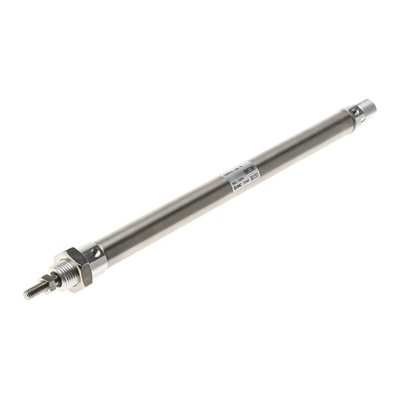 SMC Pneumatic Piston Rod Cylinder - 16mm Bore, 200mm Stroke, C85 Series, Double Acting