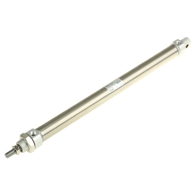 SMC Pneumatic Piston Rod Cylinder - 25mm Bore, 300mm Stroke, C85 Series, Double Acting