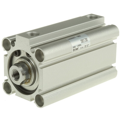 SMC Pneumatic Compact Cylinder - 32mm Bore, 50mm Stroke, CQ2 Series, Double Acting