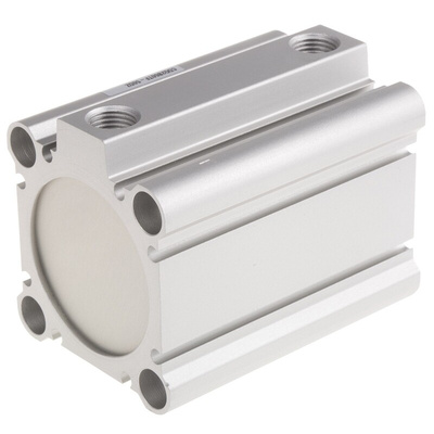 SMC Pneumatic Compact Cylinder - 50mm Bore, 50mm Stroke, CQ2 Series, Double Acting