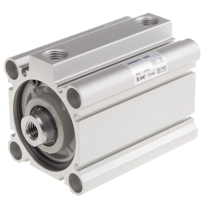 SMC Pneumatic Compact Cylinder - 50mm Bore, 50mm Stroke, CQ2 Series, Double Acting