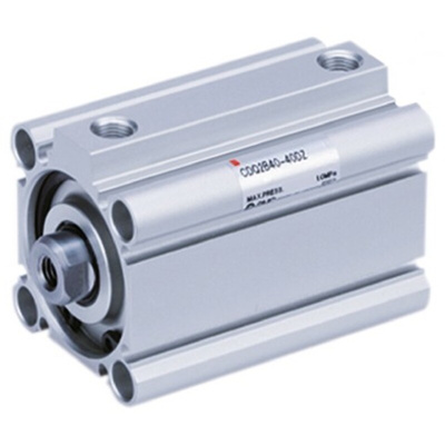 SMC Pneumatic Compact Cylinder - 63mm Bore, 50mm Stroke, CQ2 Series, Double Acting