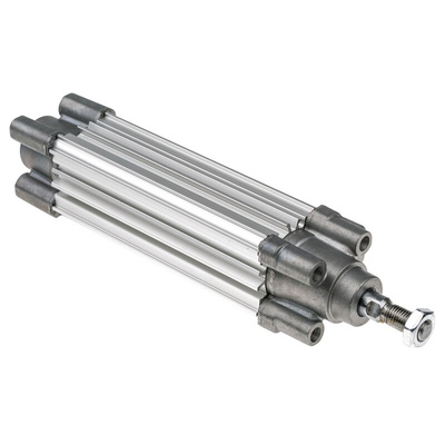 SMC Pneumatic Piston Rod Cylinder - 32mm Bore, 100mm Stroke, CP96 Series, Double Acting
