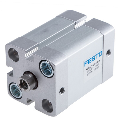 Festo Pneumatic Cylinder - 536262, 25mm Bore, 20mm Stroke, ADN Series, Double Acting