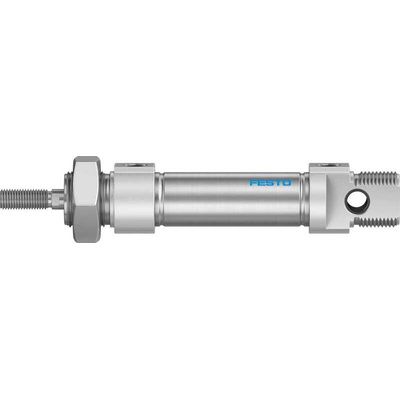 Festo Pneumatic Cylinder - 559271, 20mm Bore, 25mm Stroke, DSNU Series, Double Acting