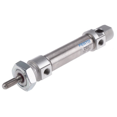 Festo Pneumatic Cylinder - 559272, 20mm Bore, 40mm Stroke, DSNU Series, Double Acting