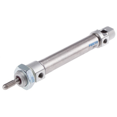 Festo Pneumatic Cylinder - 559274, 20mm Bore, 80mm Stroke, DSNU Series, Double Acting