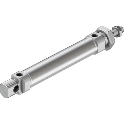 Festo Pneumatic Cylinder - 559286, 25mm Bore, 100mm Stroke, DSNU Series, Double Acting