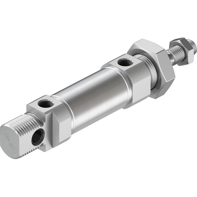 Festo Pneumatic Cylinder - 1908305, 25mm Bore, 15mm Stroke, DSNU Series, Double Acting