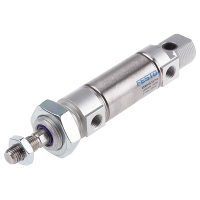 Festo Pneumatic Cylinder - 1908305, 25mm Bore, 15mm Stroke, DSNU Series, Double Acting