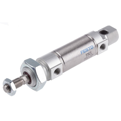 Festo Pneumatic Cylinder - 1908321, 25mm Bore, 15mm Stroke, DSNU Series, Double Acting