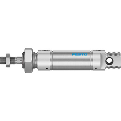 Festo Pneumatic Cylinder - 1908314, 25mm Bore, 20mm Stroke, DSNU Series, Double Acting