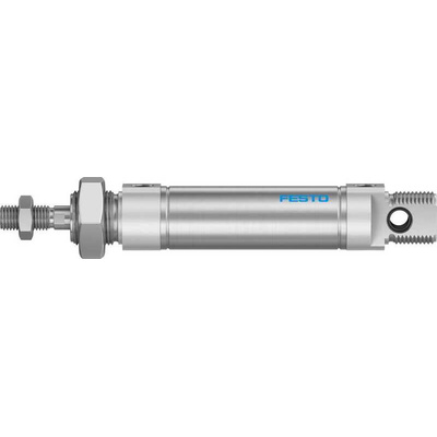 Festo Pneumatic Cylinder - 559283, 25mm Bore, 40mm Stroke, DSNU Series, Double Acting