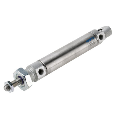 Festo Pneumatic Cylinder - 19222, 25mm Bore, 80mm Stroke, DSNU Series, Double Acting