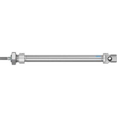 Festo Pneumatic Cylinder - 19195, 12mm Bore, 125mm Stroke, DSNU Series, Double Acting