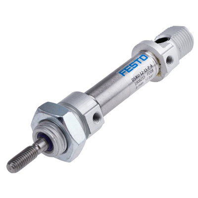 Festo Pneumatic Cylinder - 1908255, 12mm Bore, 15mm Stroke, DSNU Series, Double Acting
