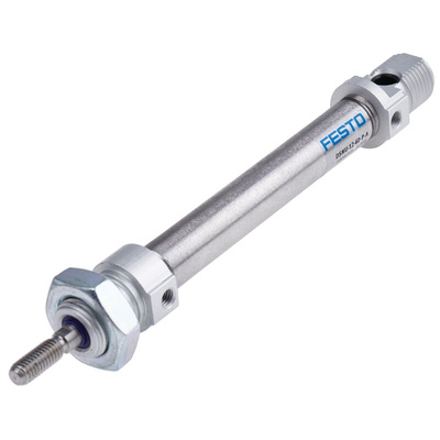 Festo Pneumatic Cylinder - 1908258, 12mm Bore, 60mm Stroke, DSNU Series, Double Acting