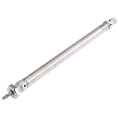 Festo Pneumatic Cylinder - 19206, 16mm Bore, 200mm Stroke, DSNU Series, Double Acting