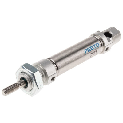 Festo Pneumatic Cylinder - 559263, 16mm Bore, 25mm Stroke, DSNU Series, Double Acting