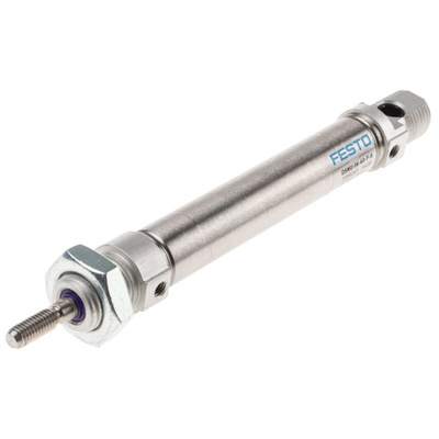 Festo Pneumatic Cylinder - 1908263, 16mm Bore, 60mm Stroke, DSNU Series, Double Acting