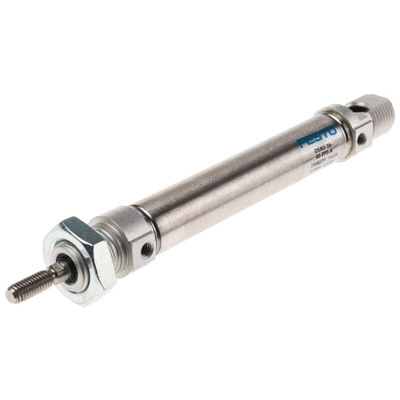 Festo Pneumatic Cylinder - 1908279, 16mm Bore, 60mm Stroke, DSNU Series, Double Acting