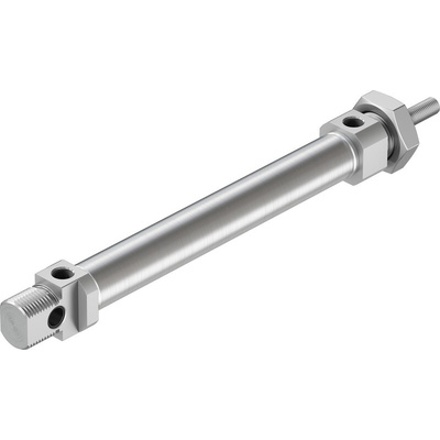 Festo Pneumatic Cylinder - 19213, 20mm Bore, 125mm Stroke, DSNU Series, Double Acting