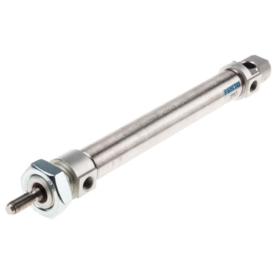 Festo Pneumatic Cylinder - 559276, 20mm Bore, 125mm Stroke, DSNU Series, Double Acting