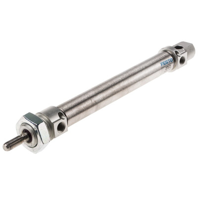 Festo Pneumatic Cylinder - 19240, 20mm Bore, 125mm Stroke, DSNU Series, Double Acting