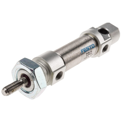 Festo Pneumatic Cylinder - 1908298, 20mm Bore, 15mm Stroke, DSNU Series, Double Acting