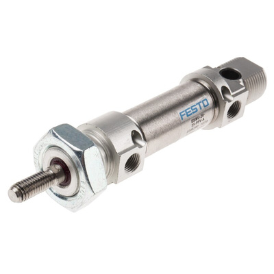 Festo Pneumatic Cylinder - 1908290, 20mm Bore, 15mm Stroke, DSNU Series, Double Acting