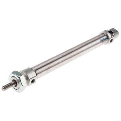 Festo Pneumatic Cylinder - 19214, 20mm Bore, 160mm Stroke, DSNU Series, Double Acting