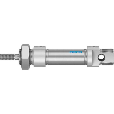 Festo Pneumatic Cylinder - 1908299, 20mm Bore, 20mm Stroke, DSNU Series, Double Acting