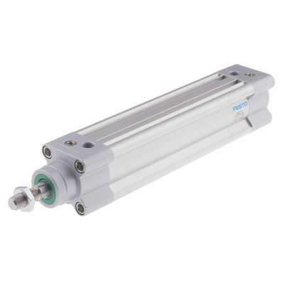 Festo Pneumatic Piston Rod Cylinder - 1376427, 32mm Bore, 125mm Stroke, DSBC Series, Double Acting