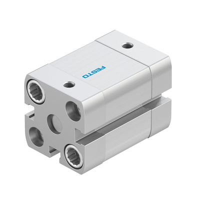 Festo Pneumatic Cylinder - 536244, 20mm Bore, 15mm Stroke, ADN Series, Double Acting