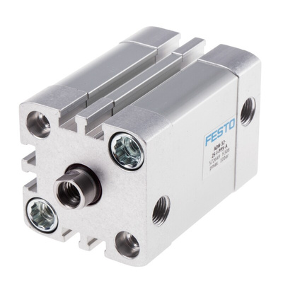 Festo Pneumatic Cylinder - 572649, 32mm Bore, 25mm Stroke, ADN Series, Double Acting