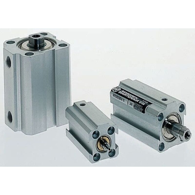 IMI Norgren Pneumatic Compact Cylinder - 25mm Bore, 20mm Stroke, RM/92000/M Series, Double Acting