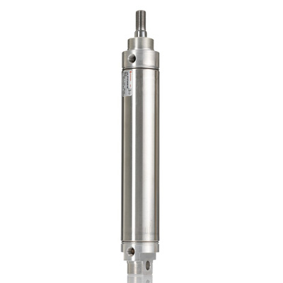 Norgren Pneumatic Piston Rod Cylinder - 40mm Bore, 160mm Stroke, RT/57210/M/25 Series, Double Acting
