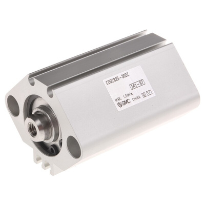 SMC Pneumatic Compact Cylinder - 25mm Bore, 30mm Stroke, CQ2 Series, Double Acting