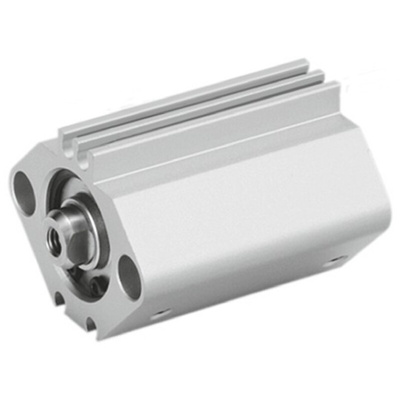 SMC Pneumatic Compact Cylinder - 20mm Bore, 10mm Stroke, CQ2 Series, Single Acting