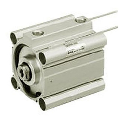 SMC Pneumatic Compact Cylinder - 20mm Bore, 20mm Stroke, CQ2K Series, Double Acting