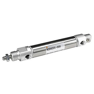 SMC Pneumatic Piston Rod Cylinder - 38.1mm Bore, 431.8mm Stroke, NCM Series, Double Acting