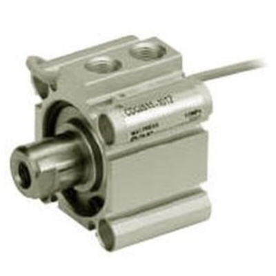 SMC Pneumatic Compact Cylinder - 40mm Bore, 75mm Stroke, Double Acting