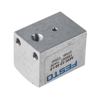 Festo Pneumatic Cylinder - 188083, 12mm Bore, 10mm Stroke, AEVC Series, Single Acting