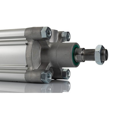 Norgren Pneumatic Piston Rod Cylinder - 80mm Bore, 100mm Stroke, PRA/802000/M Series, Double Acting