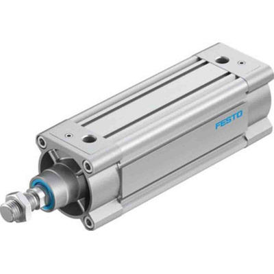 Festo Pneumatic Piston Rod Cylinder - 3656642, 80mm Bore, 160mm Stroke, DSBC Series, Double Acting