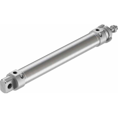 Festo Pneumatic Roundline Cylinder - 196027, 32mm Bore, 200mm Stroke, DSNU Series, Double Acting