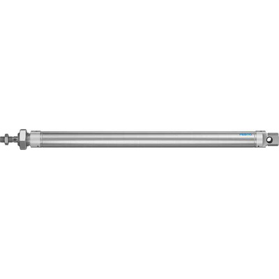 Festo Pneumatic Roundline Cylinder - 35193, 25mm Bore, 400mm Stroke, DSNU Series, Double Acting